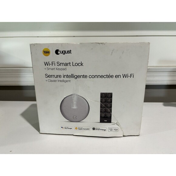 August AUG-SL05-KY1-S05, Smart Lock, With Yale Keypad, And Door Sense. - Picture 1 of 7